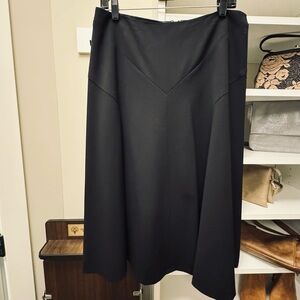 Ralph Lauren Classic Black A-Line Skirt